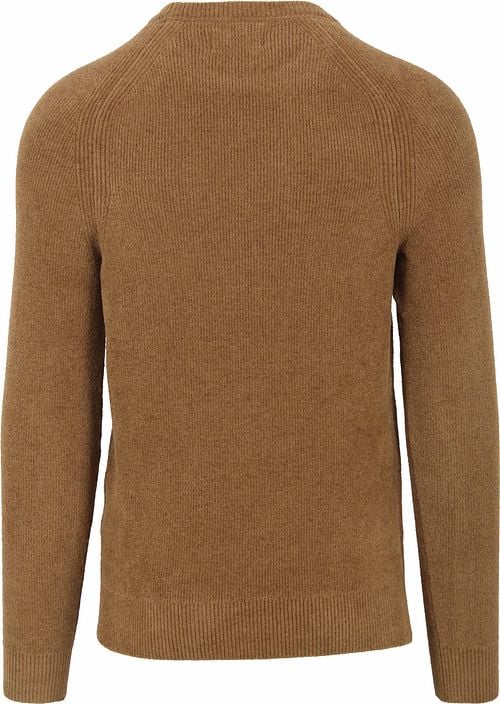 No Excess Pullover Ribknit Khaki Product / Achterkant
