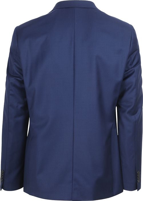 Suitable Kostuum Wol Royal Blauw Product / Achterkant