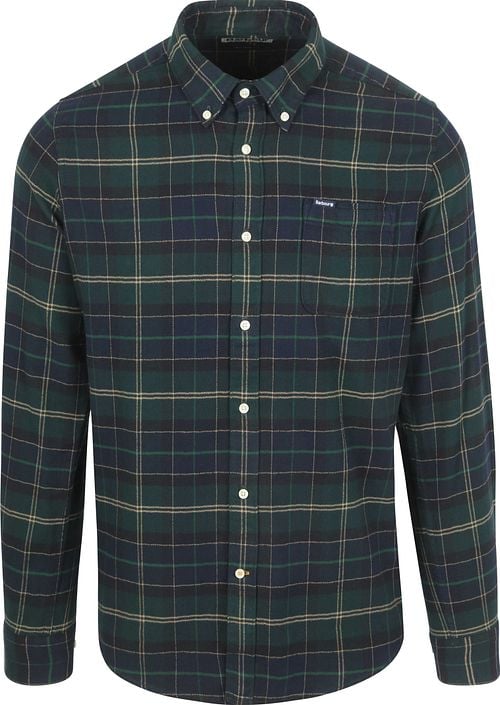 Barbour Kyeloch Shirt Checkered Dark Green Product
