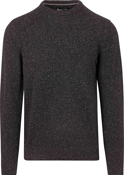 Barbour Pullover Laine d'Agneau Noir Product