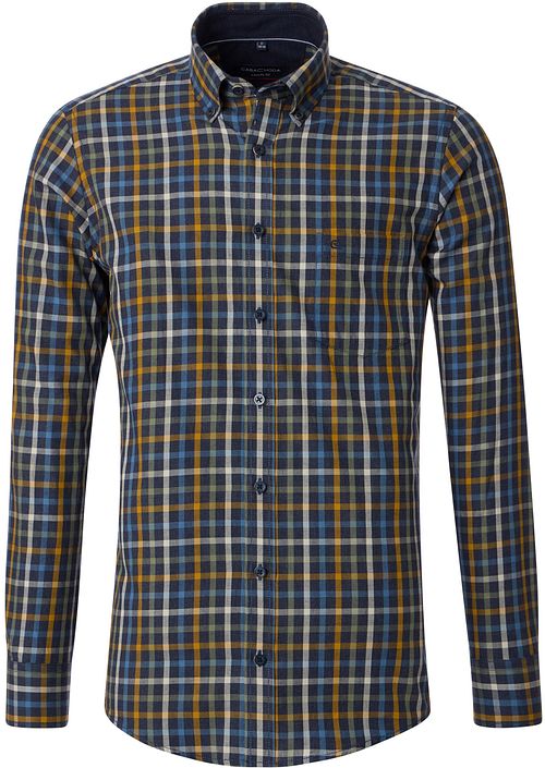 Casa Moda Casual Shirt Checks Navy Product
