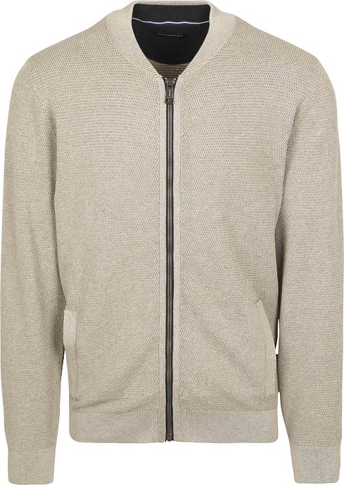 Casa Moda Strickjacke Zip Structure Beige Product