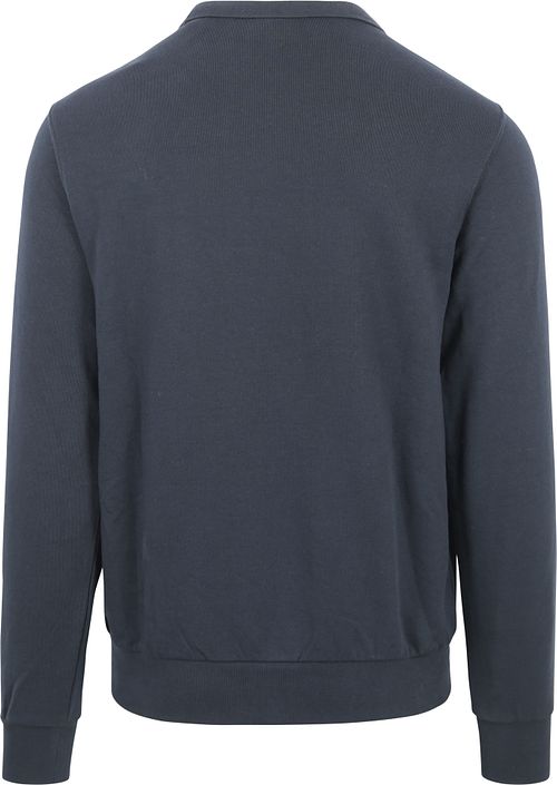 KnowledgeCotton Apparel Elm Sweater Navy Product / Achterkant