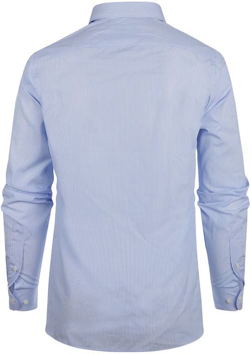 Steppin' Out Shirt Stripe Light Blue Product / Achterkant