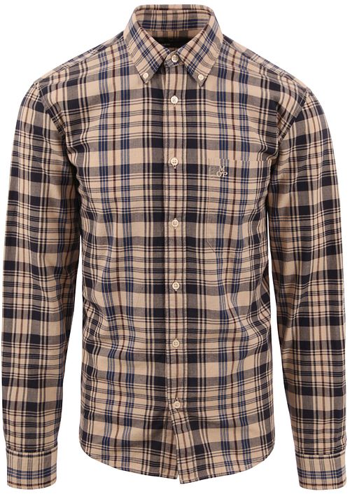 Marc O'Polo Shirt Plaid Beige Product