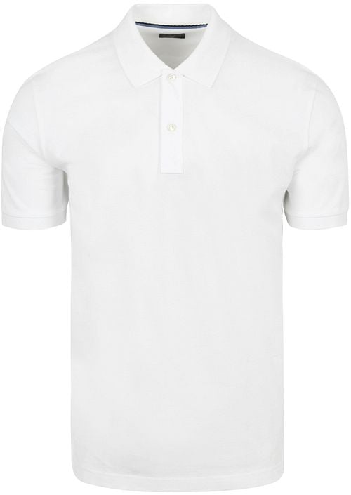 OLYMP Poloshirt Piqué Weiß Product