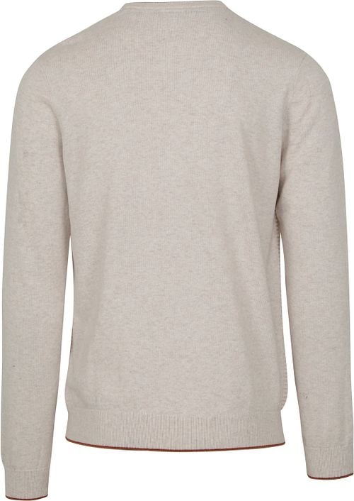 Blue Industry Textured Sweater Light Beige Product / Achterkant