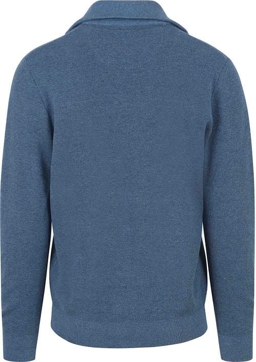 Casa Moda Halfzip Pullover Blue Product / Achterkant