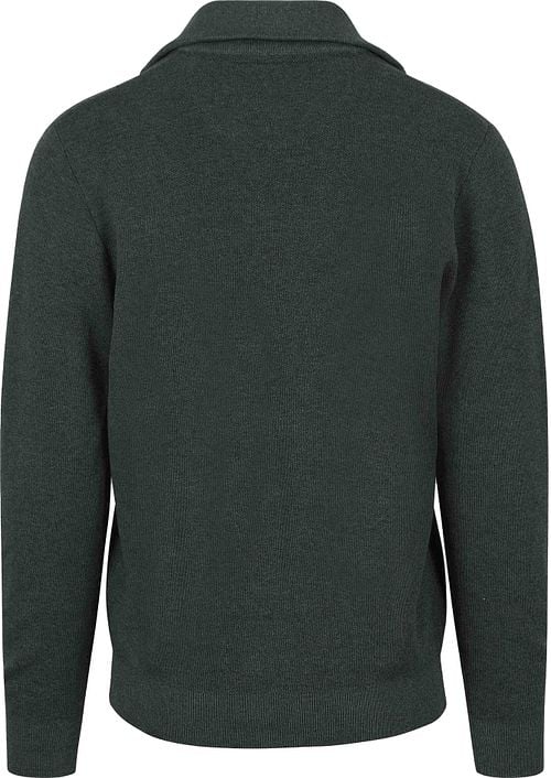 Casa Moda Halfzip Pullover Dark Green Product / Achterkant