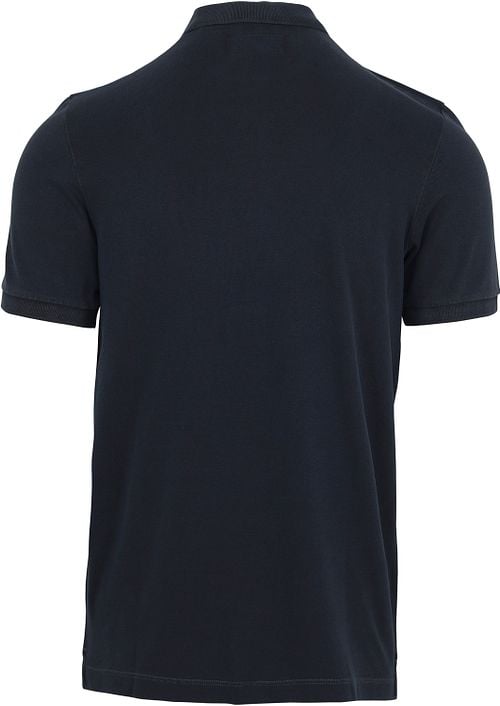 Marc O'Polo Poloshirt Donkerblauw Product / Achterkant