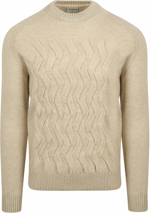 No Excess Sweater Jacquard Ecru Product