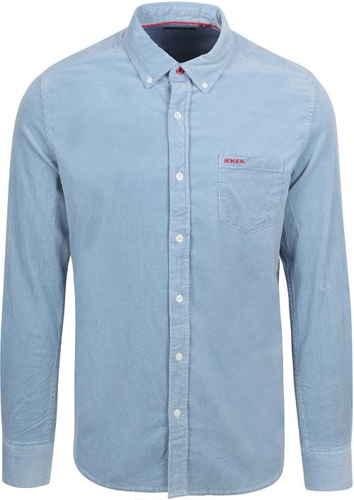 NZA Shirt Omar Fine Corduroy Light Blue Product
