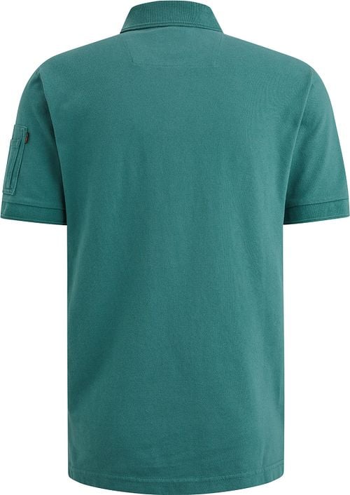 PME Legend Polo Shirt Trackway Jungle Green Product / Achterkant