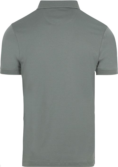 Suitable Boris Polo Shirt Green Product / Achterkant