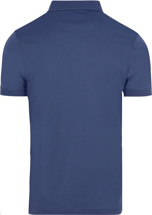 Suitable Boris Poloshirt Indigo Product / Achterkant