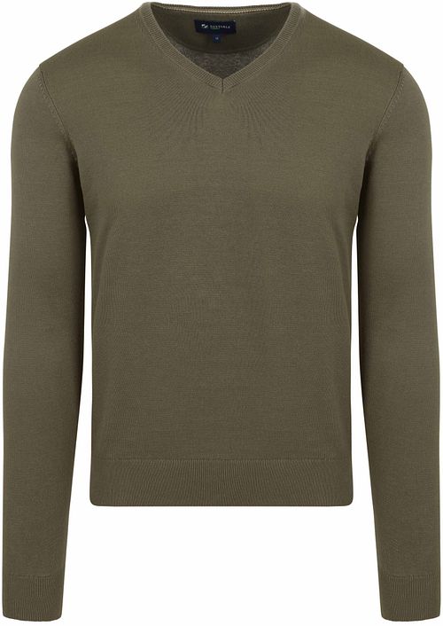 Suitable Respect Vinir Pullover Olive Green Product
