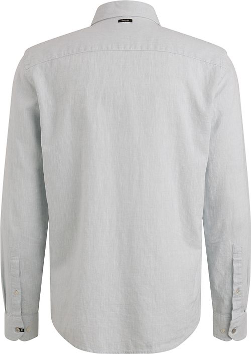 Vanguard Overhemd Linnen Blend Lichtblauw Product / Achterkant