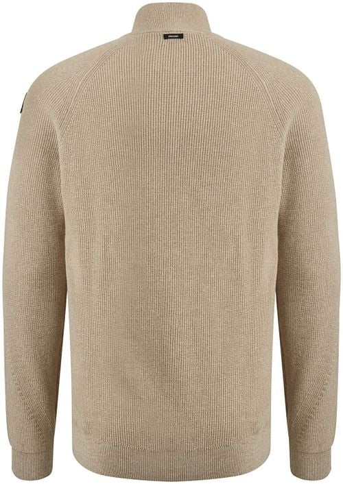 Vanguard Pullover Half Zip Beige Product / Achterkant