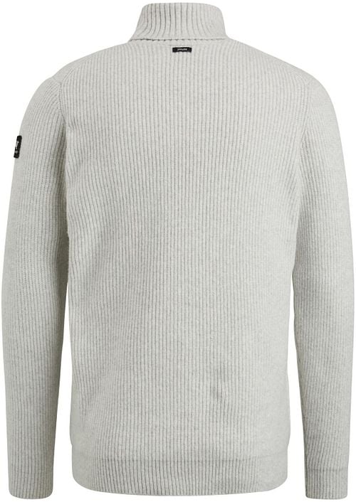 Vanguard Pullover Half Zip Structure Ecru Product / Achterkant