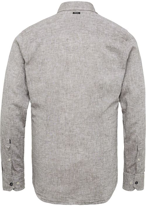 Vanguard Shirt Linen Brown Product / Achterkant