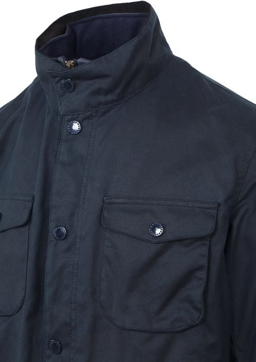 Barbour Wax Jacket Ogston Dark Blue Product / Detail