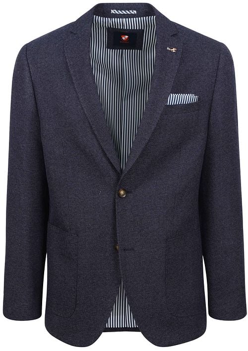 Blazer adapté Poireau bleu foncé Product