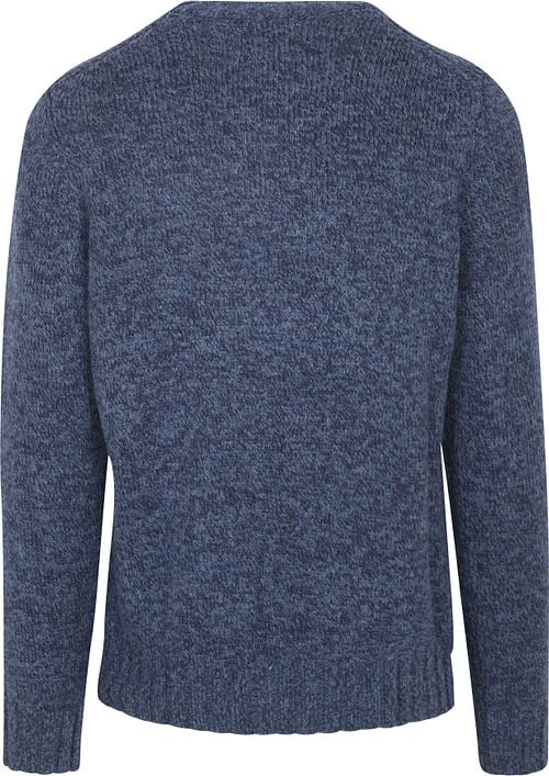 Dstrezzed Crewneck Per Navy Product / Achterkant