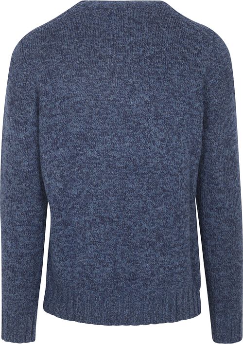 Dstrezzed Crewneck Per Navy Product / Achterkant