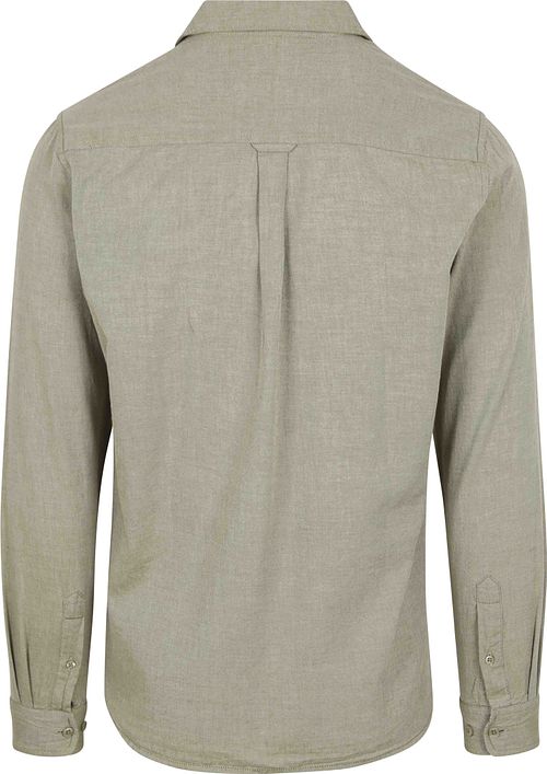 KnowledgeCotton Apparel Shirt Light Green Product / Achterkant