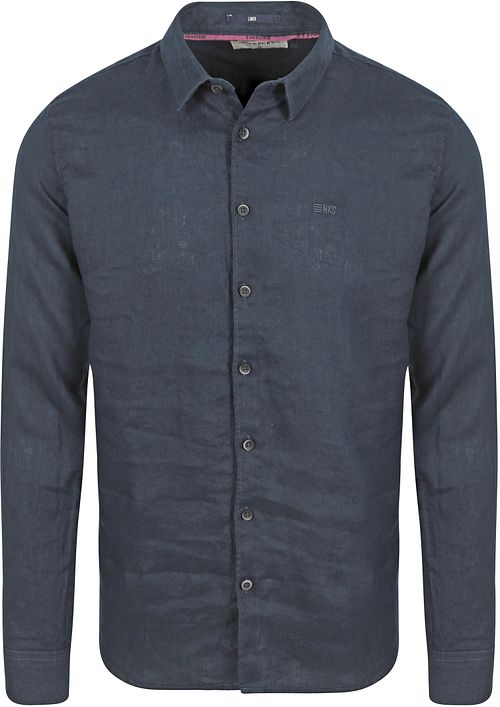 No Excess Shirt Linen Navy Product