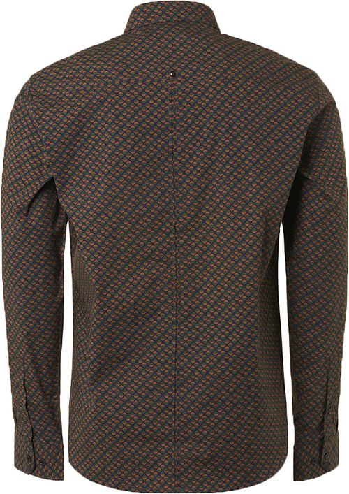 No Excess Shirt Print Caramel Product / Achterkant