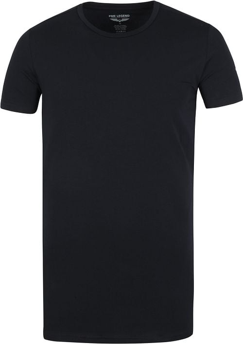 PME Legend Basic T-Shirt 2er Pack O-Ausschnitt Schwarz Product / Detail