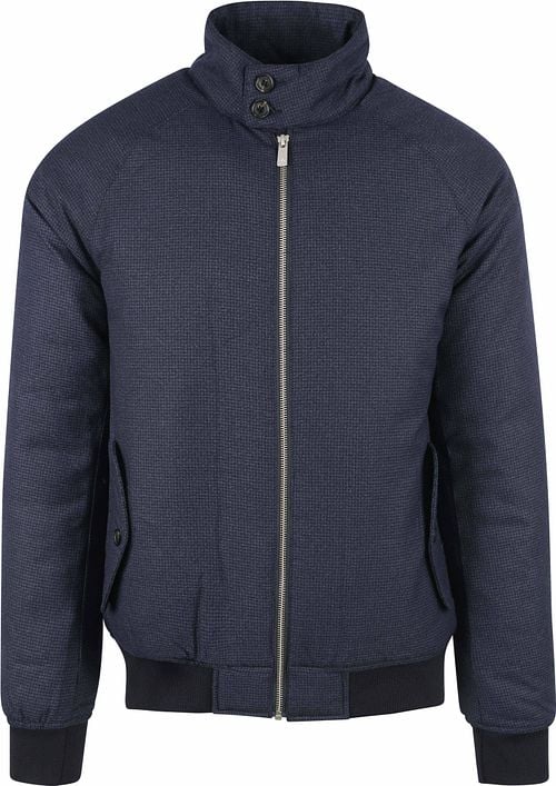 Scotch & Soda Jas Harrington Blauw Product