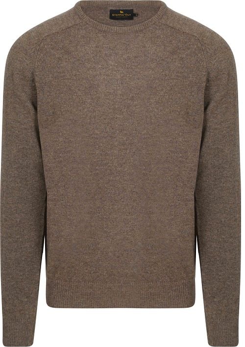 Steppin' Out Pullover Lambswool Brown Product
