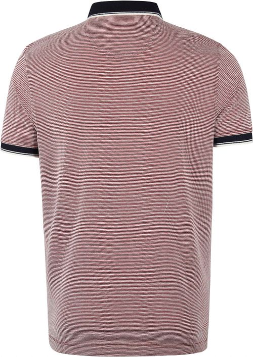 Suitable Knitted Polo Rot Product / Achterkant