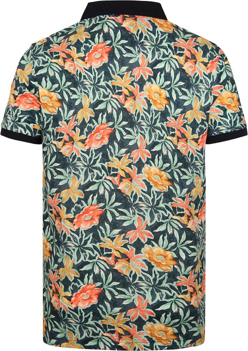 Suitable Polo Floral Green Product / Achterkant