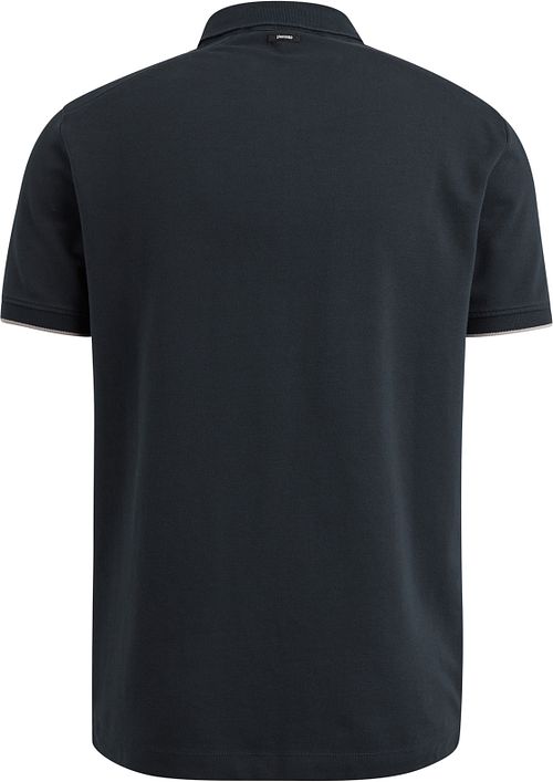 Vanguard Polo Shirt Piqué Navy Product / Achterkant
