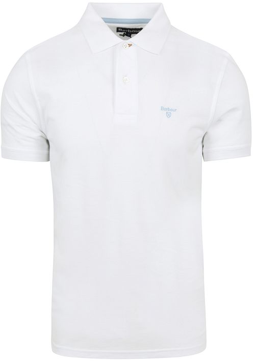 Barbour Poloshirt Blanche Product