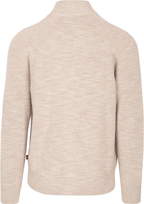 BOSS Kenion Strickjacke Greige Product / Achterkant