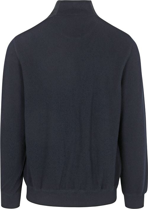 Casa Moda Pullover Zip Navy Product / Achterkant