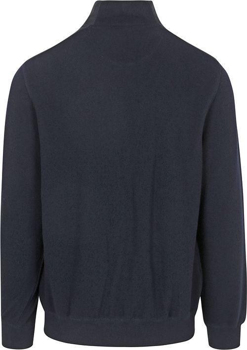 Casa Moda Strickjacke Zip Navy Product / Achterkant
