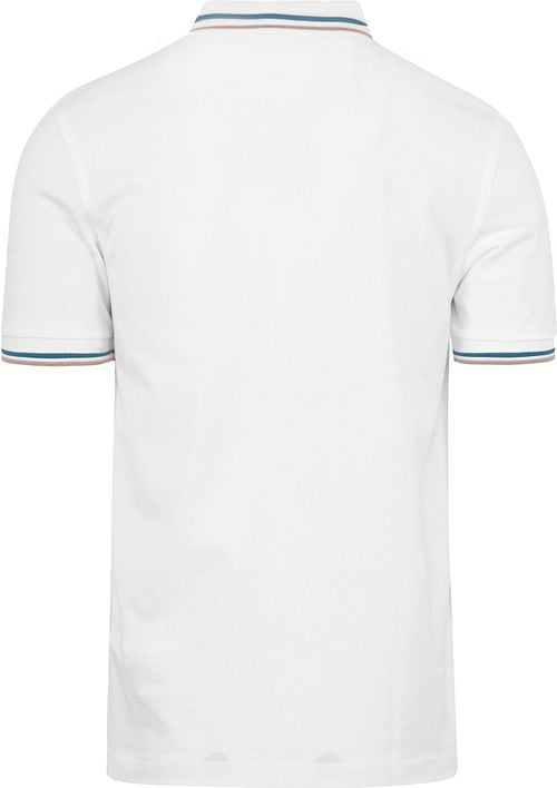 Fred Perry Polo M3600 Wit V21 Product / Achterkant