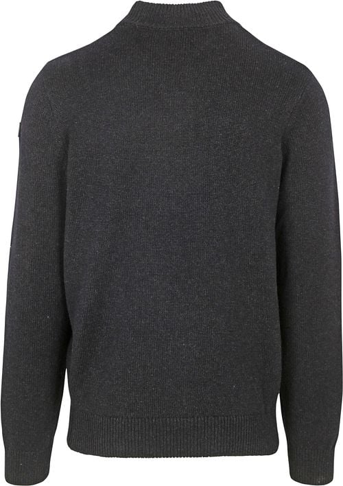 NZA Half Zip Sweater Jace Navy Product / Achterkant