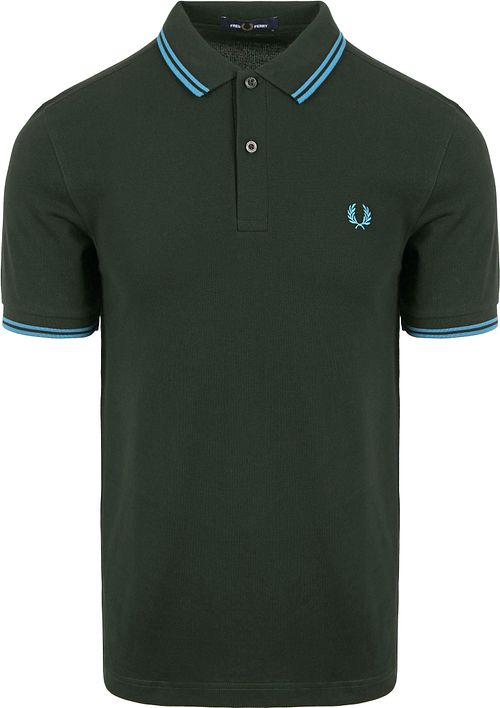 Polo Fred Perry M3600 Vert Foncé W64 Product