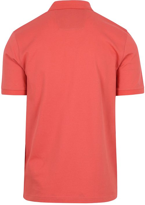 OLYMP Polo Shirt Piqué Red Product / Achterkant