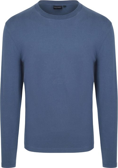 Suitable Respect Longsleeve Heavy T-shirt Dunkelblau Product