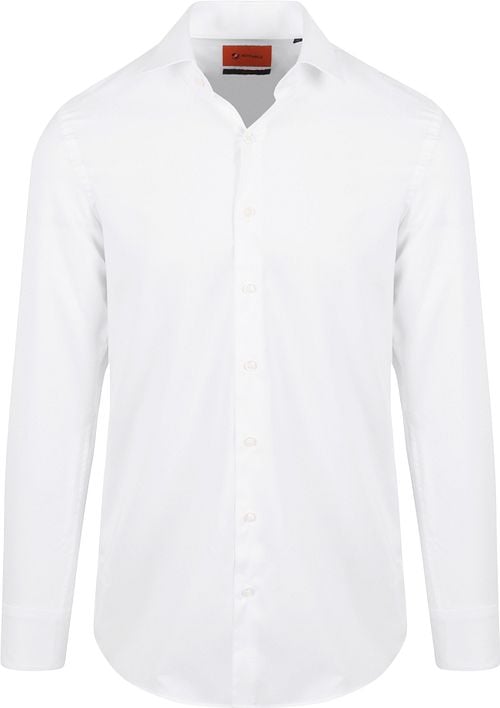 Suitable Shirt Knitted Piqué White Product