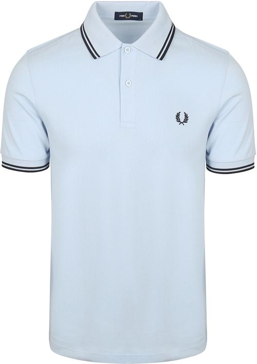 Fred Perry Polo Twin Tipped M3600 Blauw Y69 Product