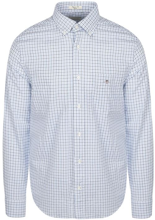 Gant Casual Hemd Poplin Blau kariert Product