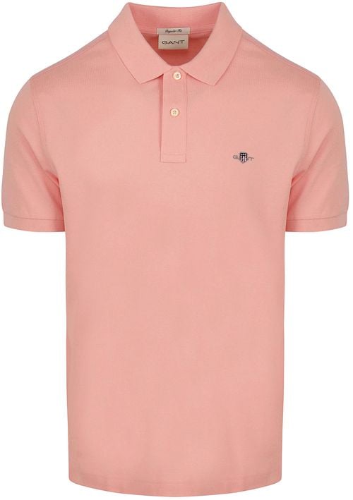 Gant Shield Piqué Polo Shirt Pink Product